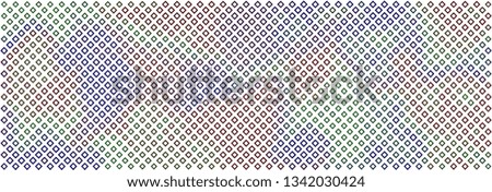 Technology halftone colorful geometric texture background. Spotted vector abstract overlay. Futuristic pattern for web design, advertisment banners, comic books, manga, posters, pakaging. 