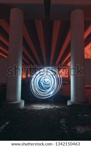 Portal to another dimension under the bridge
