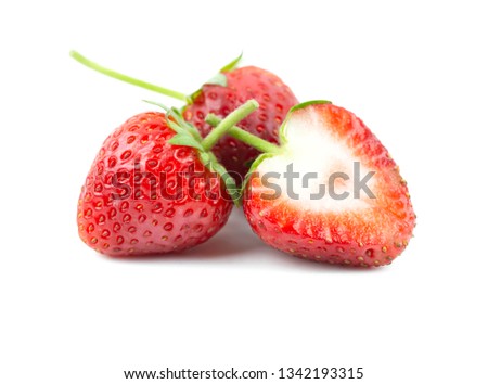 Strawberry Fresh red, eat in winter