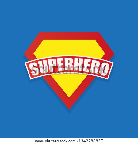 Super hero power graphics, vector