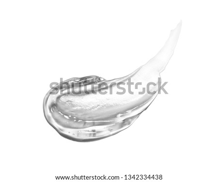 Gel isolated on white  Royalty-Free Stock Photo #1342334438