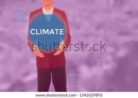 CLIMATE - technology and business concept