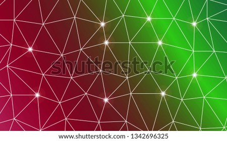 Hipster pattern with polygonal elements. Decorative design for your idea. Vector illustration. Creative gradient color