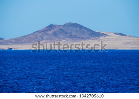 view of an island in the sea, beautiful photo digital picture
