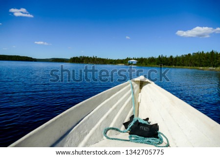 boat on lake, beautiful photo digital picture