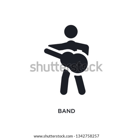band isolated icon. simple element illustration from ultimate glyphicons concept icons.