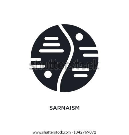 sarnaism isolated icon. simple element illustration from india concept icons. sarnaism editable logo sign symbol design on white background. can be use for web and mobile