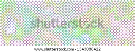 Technology halftone colorful geometric texture background. Spotted vector abstract overlay. Futuristic pattern for web design, advertisment banners, comic books, manga, posters, pakaging.