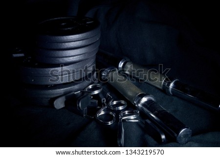 sports equipment for weight lifting