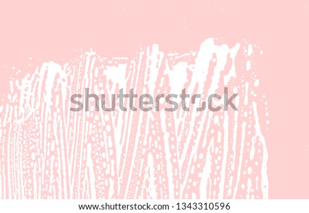 Grunge texture. Distress pink rough trace. Gorgeous background. Noise dirty grunge texture. Eminent artistic surface. Vector illustration.