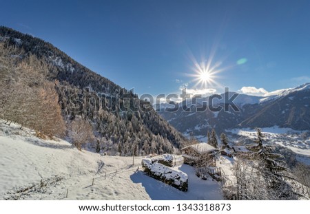 Beautiful Swiss landscape