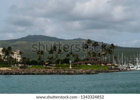 Picture of a dock on Oahu, Hawaii