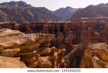 Canyon in the Kazakhstan near Almaty