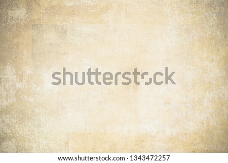 OLD NEWSPAPER BACKGROUND, GRUNGE PAPER TEXTURE, SPACE FOR TEXT Royalty-Free Stock Photo #1343472257