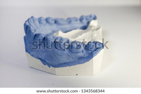 Teeth Mold Clay Mold