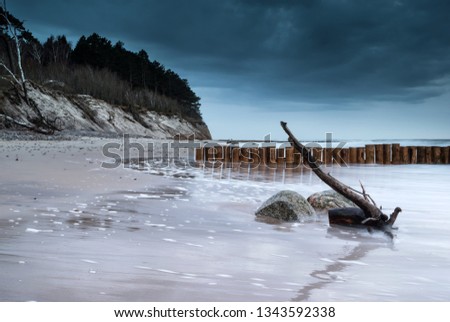 The pictures show the sea and land landscape. Photographs were taken in Poland at the turn of the last few years.