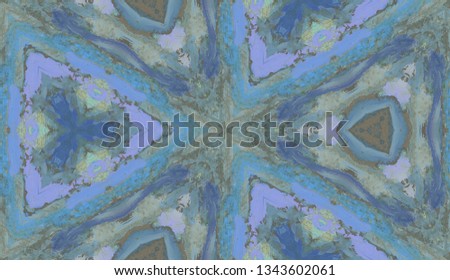 Ethnic colorful modern abstract нand drawn oil painting on paper in smear technique. seamless pattern facture, texture, background