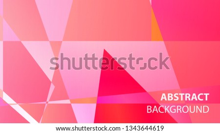 modern geometric abstract background - Vector