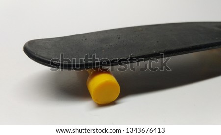Skateboard objects with white backgrounds