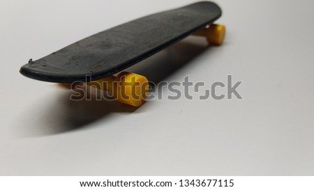 Skateboard objects with white backgrounds