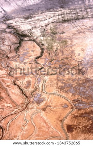 Aerial picture of nature
