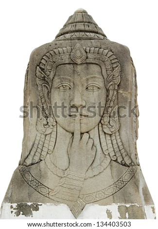 Ancient Thai style statue