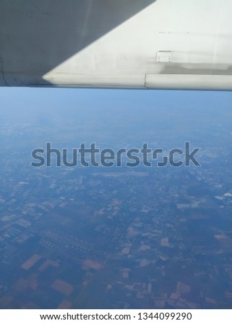 Photos from the plane