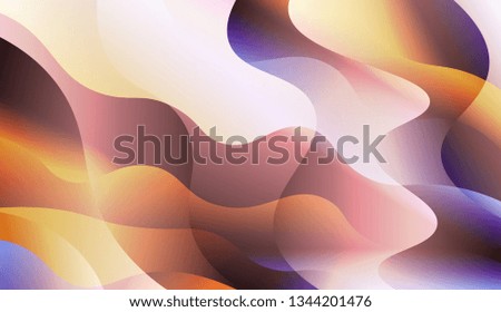 Abstract Wavy Background. For Your Design Wallpaper, Presentation, Banner, Flyer, Cover Page, Landing Page. Vector Illustration
