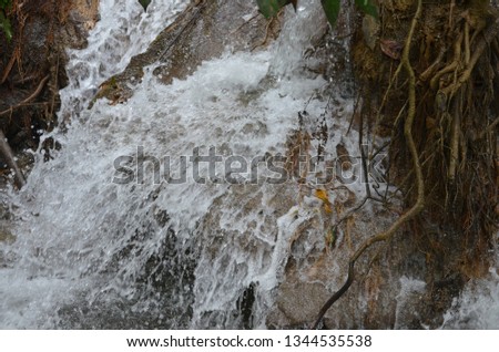Tropical Waterfall in Jamaica