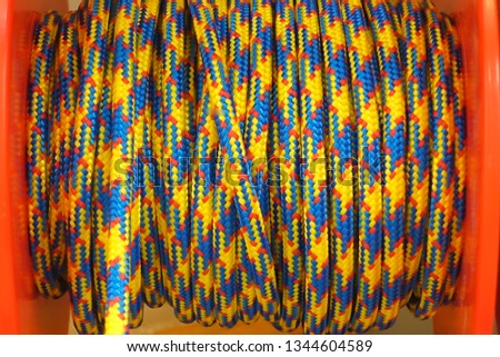 color rope roll