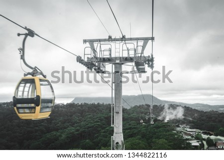 Cable car, Dalat, Vietnam