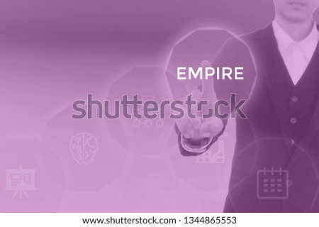 EMPIRE - technology and business concept