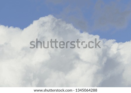 White clouds, background picture