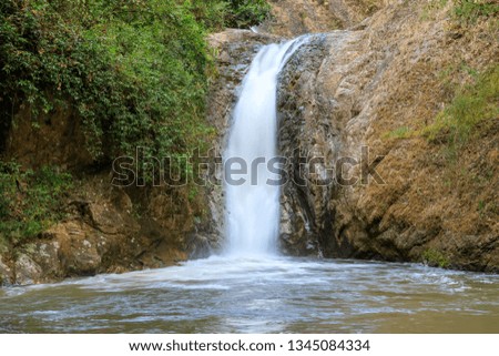 Waterfall in Chae Son National Park, Lampang, Thailand