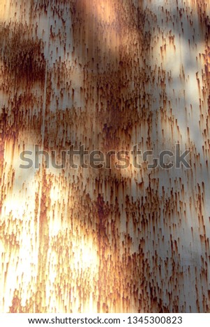 Metal Backgrounds Rust Paint