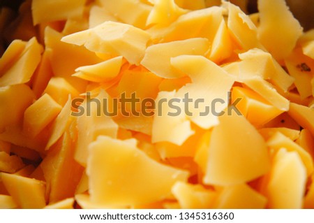Beautiful photo of pieces of cheese