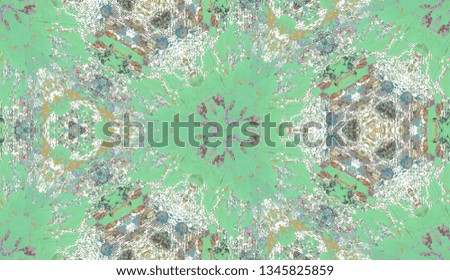 
Ethnic colorful modern abstract нand drawn oil painting on paper in smear technique. seamless pattern facture, texture, background