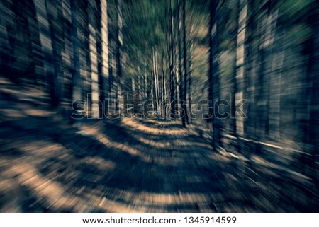 Motion blur photo around Kavarna town, Bulgaria