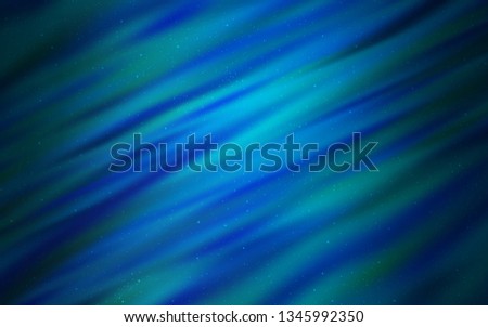 Dark BLUE vector background with galaxy stars. Space stars on blurred abstract background with gradient. Pattern for astronomy websites.