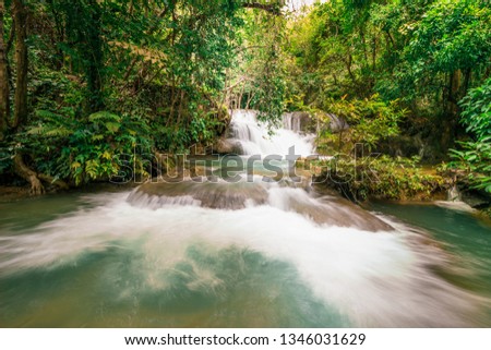 Waterfall in Thanland "Huai Mae Khamin Waterfall"