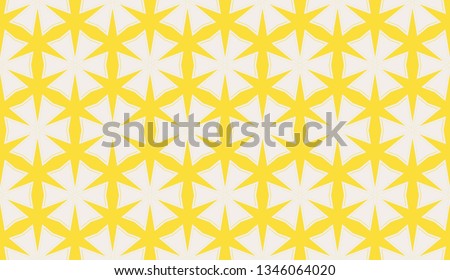 Color design geometric pattern. Seamless vector illustration yellow color.