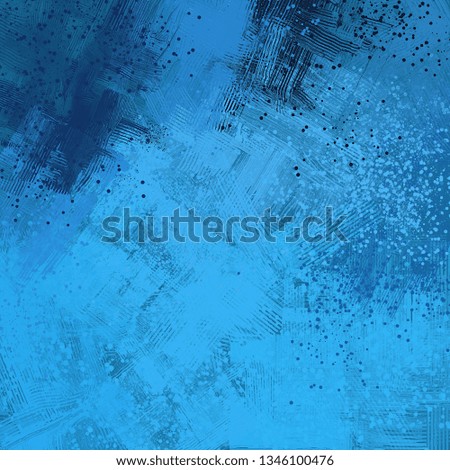 Abstract background art. 2d illustration image. Expressive hand drawn oil paint. Brushstrokes on canvas. Modern digital art. Multi color backdrop. Contemporary art. Expression. Popular art.