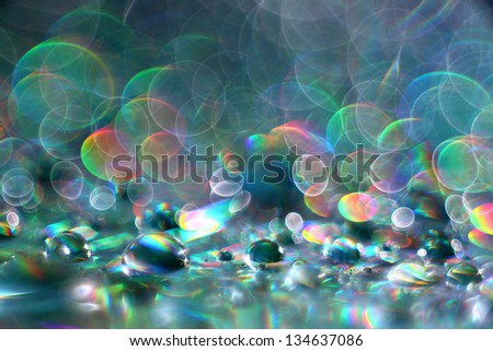 abstract multicolored texture blur bokeh