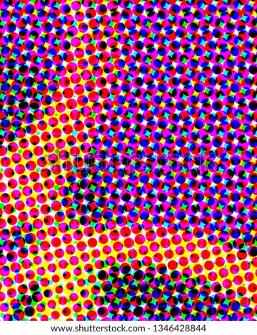 fun beautiful retro pop art funky urban colorful comic book background dot polka circle raster random pattern cartoon illustrated crazy kids multicolored wallpaper for games,presentations,comic book