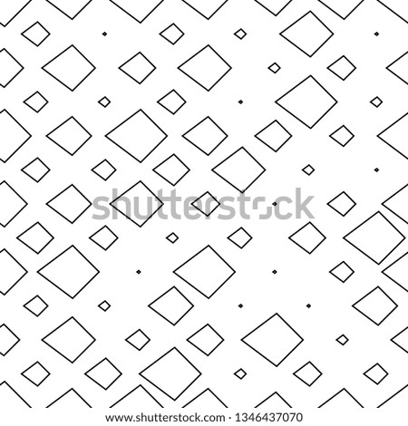 Seamless pattern. Figures background. Kites ornament. Ethnic wallpaper. Polygons motif. Quadrangles backdrop. Geometric image. Digital paper, textile print, web design, abstract. Vector.
