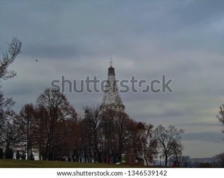 Church of the ascension in Kolomenskoye estate in Moscow
