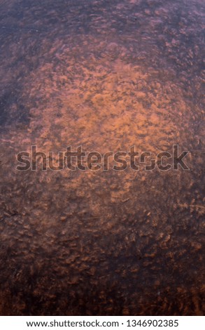 Metalic forged copper photo texture with little scratches