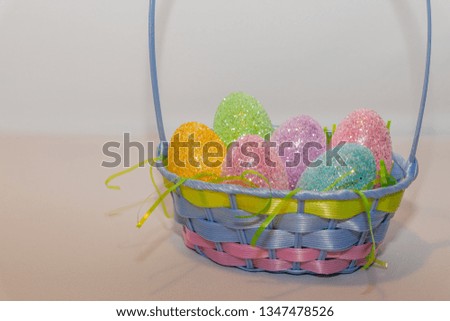 Shiny Easter eggs
