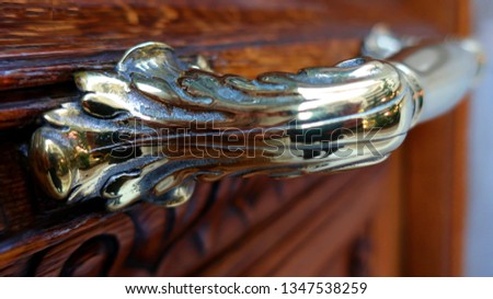 Metal vintage handle 