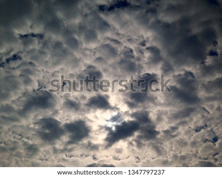 dramatic sky, clouds background, before rain